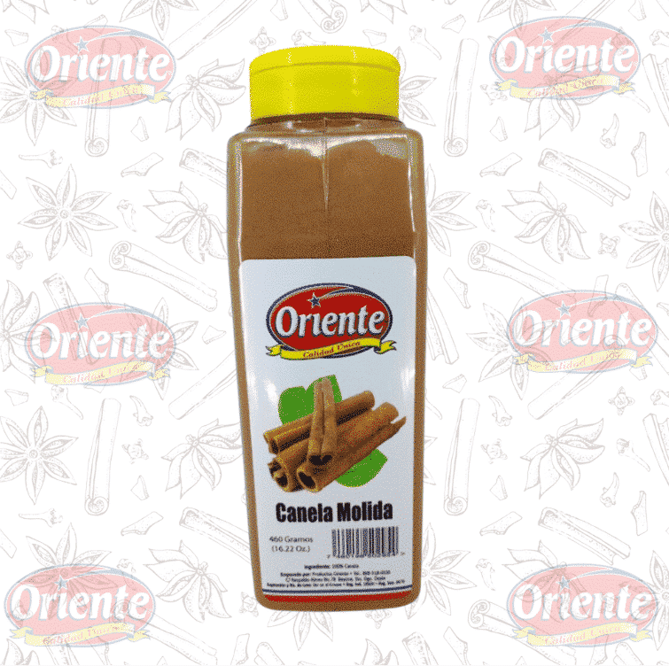 Canela Molida Frasco Oriente 460 Grs.